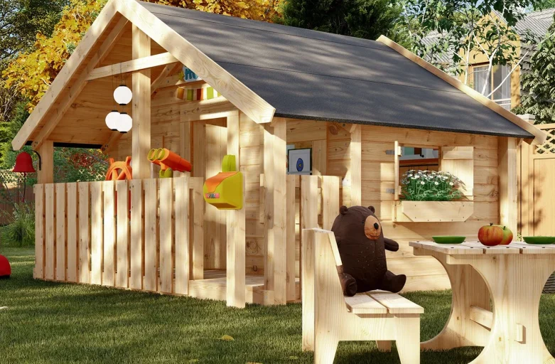 Ein Spielhaus im eigenen Garten: Vorteile und Sicherheit